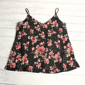 White House Black Market Women's Cami Top Size S Reversible Chiffon